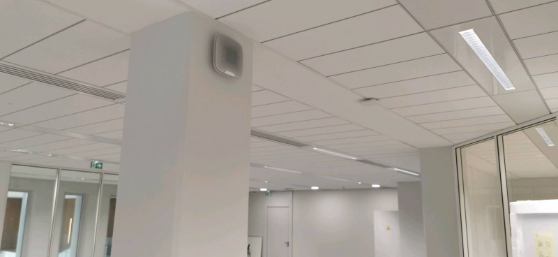 Installation d'une alarme sans fil et sans abonnement pour un professionnel dans un bureau à Lyon et sa région
