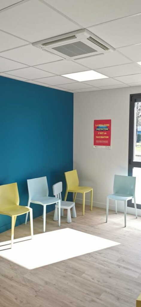 salle d'attente installation alarme